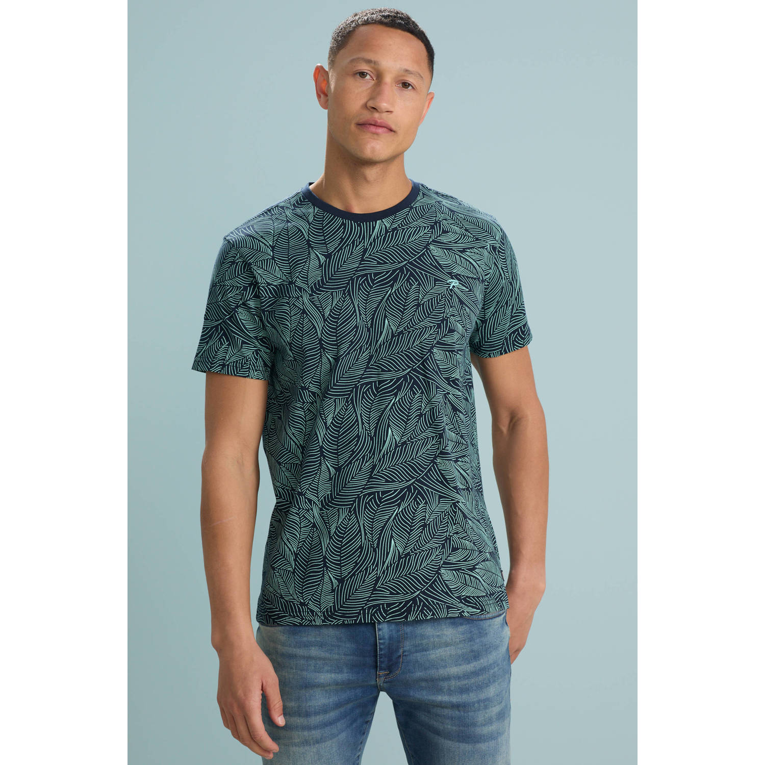 Petrol Industries T-shirt blauw