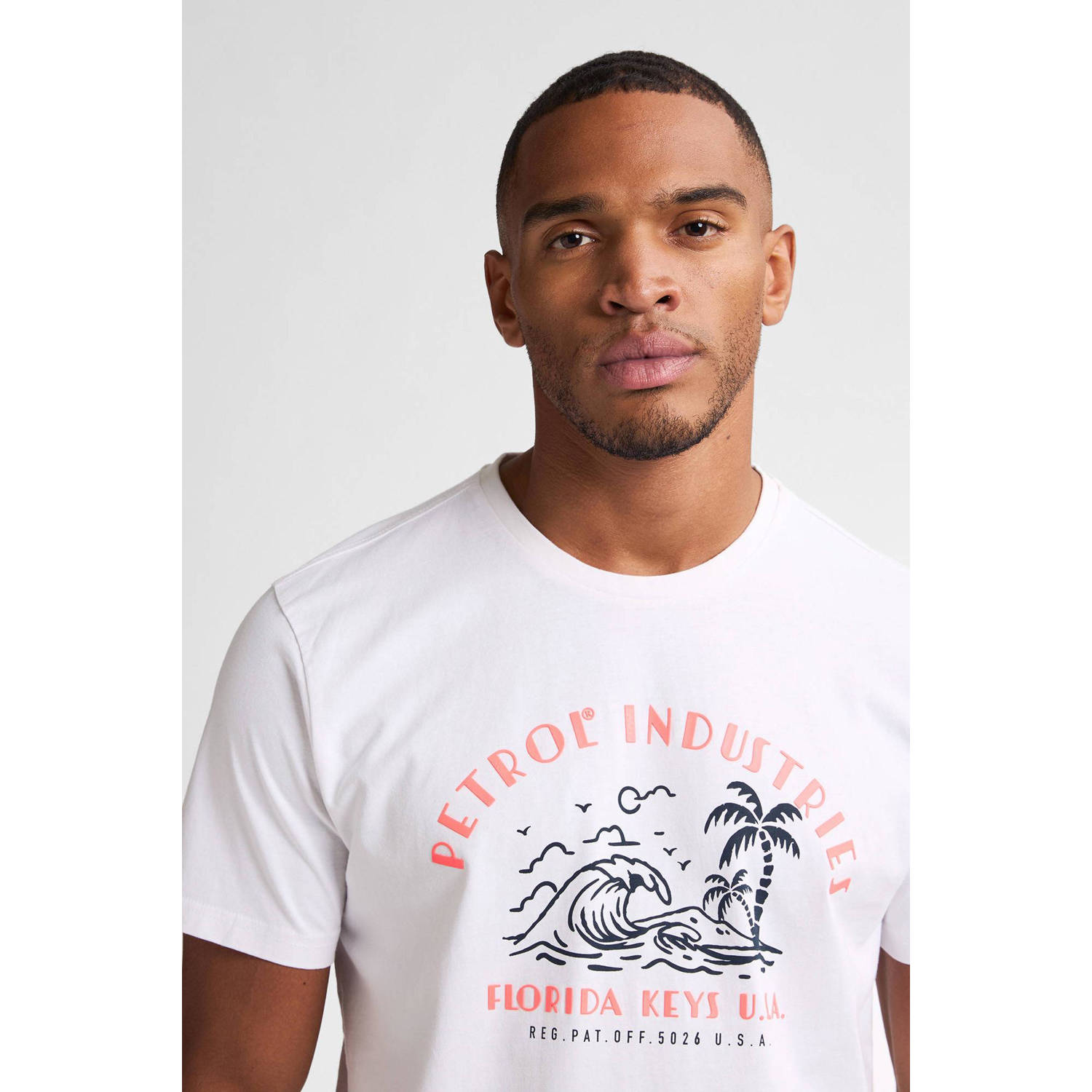 Petrol Industries T-shirt wit