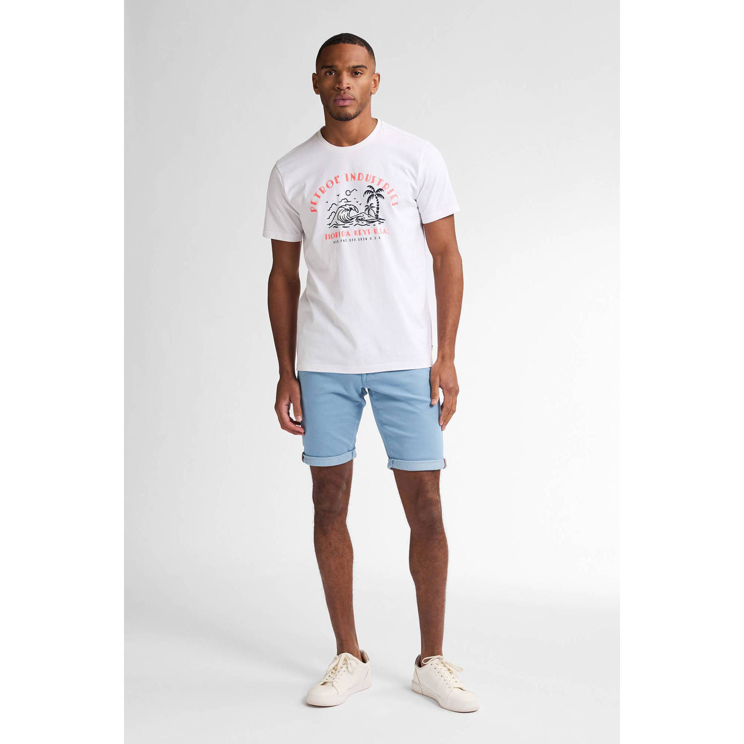 Petrol Industries T-shirt wit