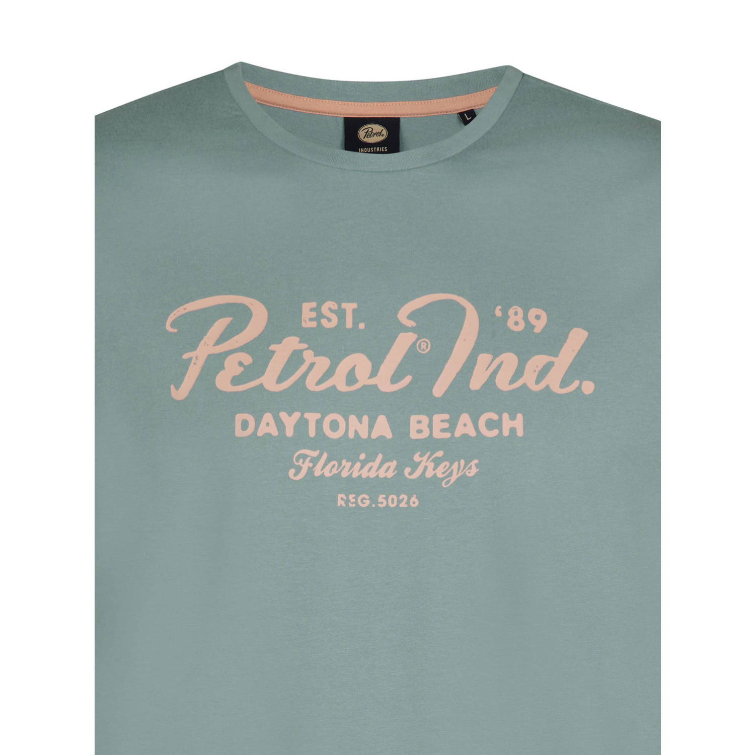 Petrol Industries T-shirt blauw