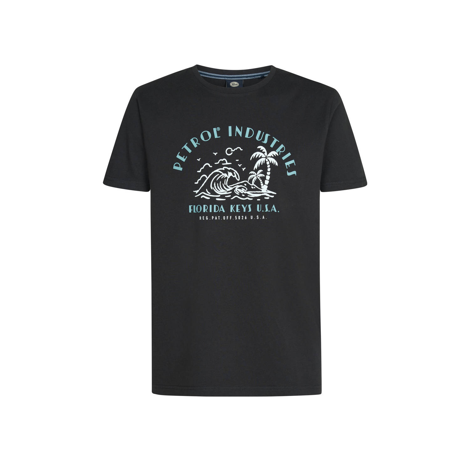 Petrol Industries T-shirt antraciet