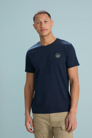 T-shirt donkerblauw