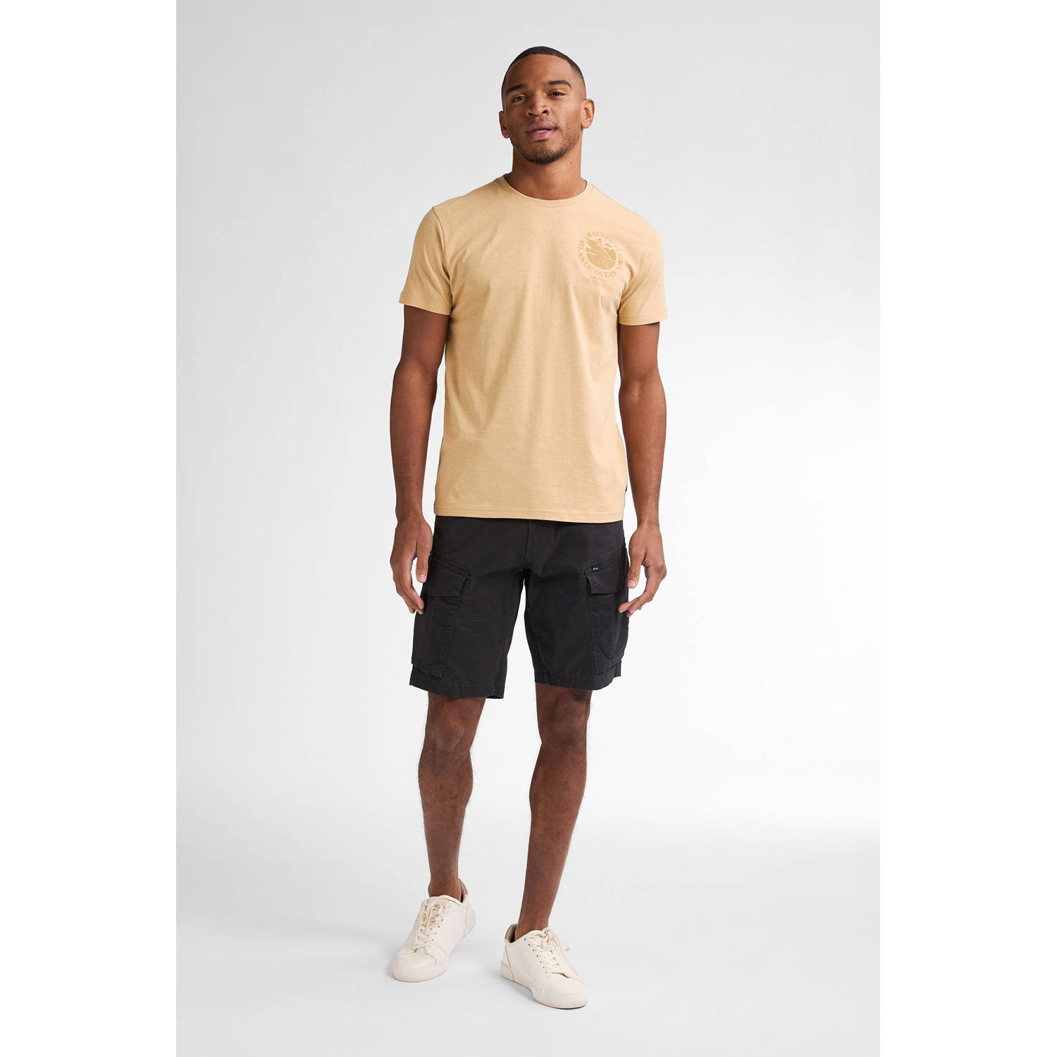 Petrol Industries regular cargo short zwart