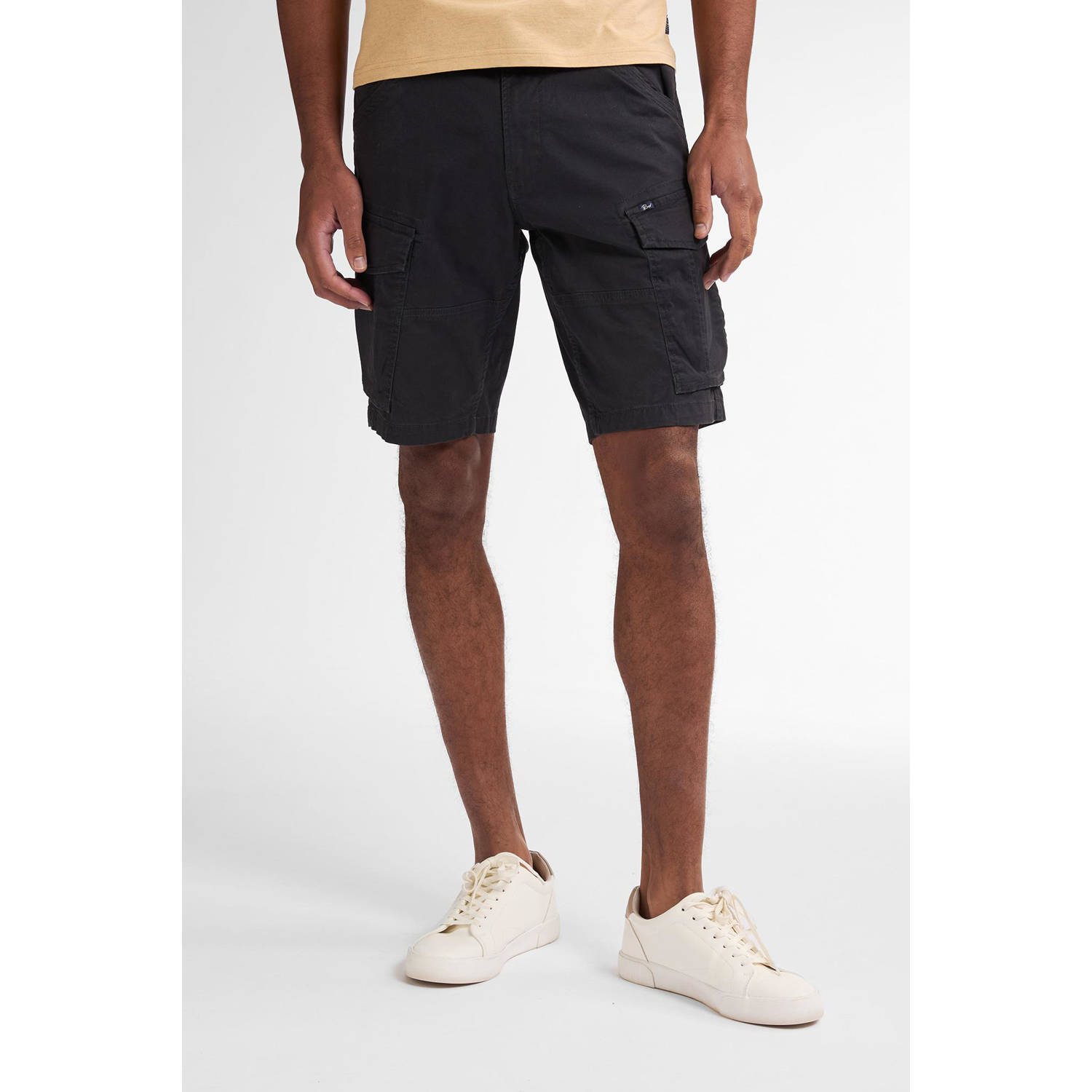 Petrol Industries regular cargo short zwart