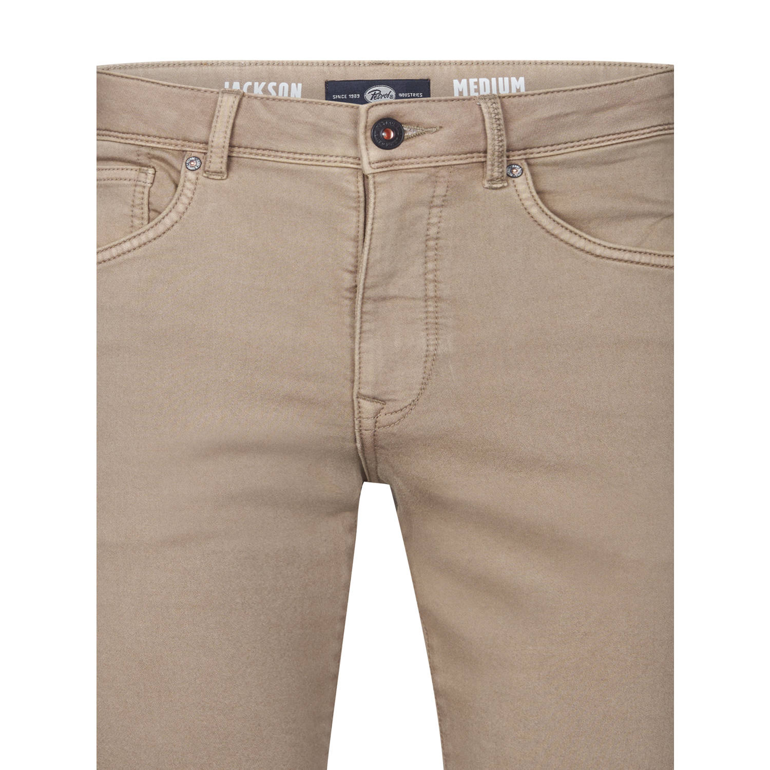 Petrol Industries denim slim denim short beige