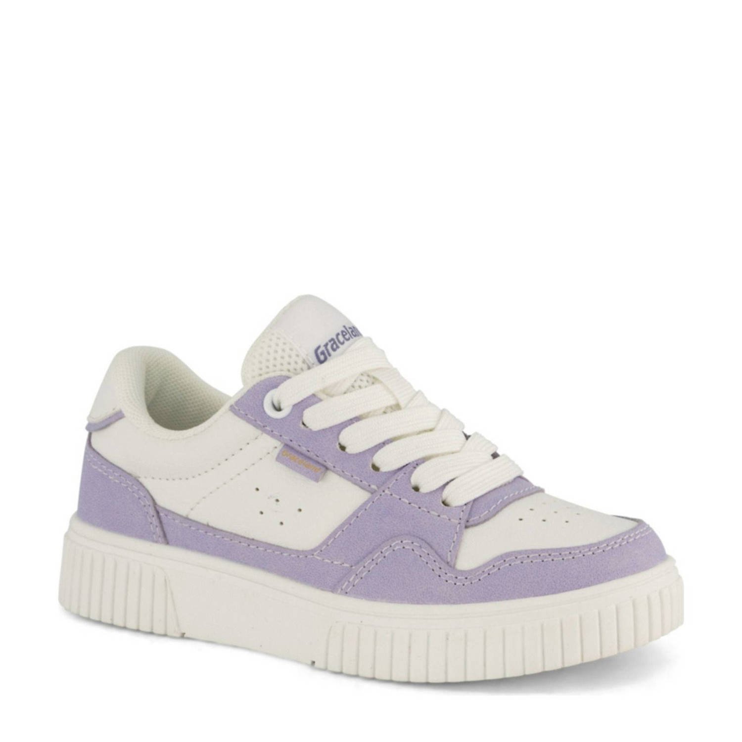 Graceland sneakers lila wit