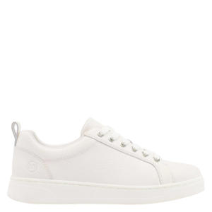 leren sneakers wit