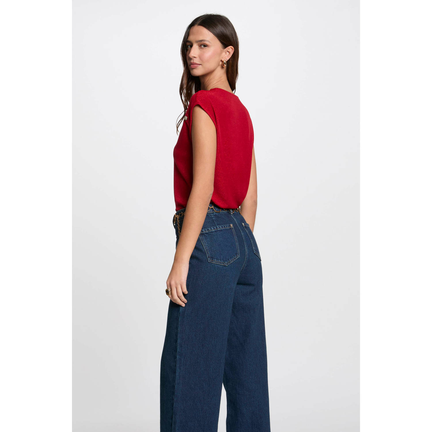 Morgan top met lurex