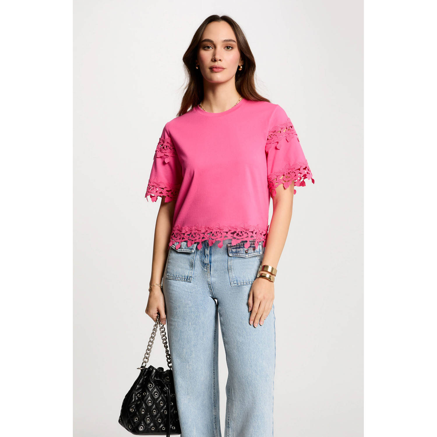 Morgan top roze