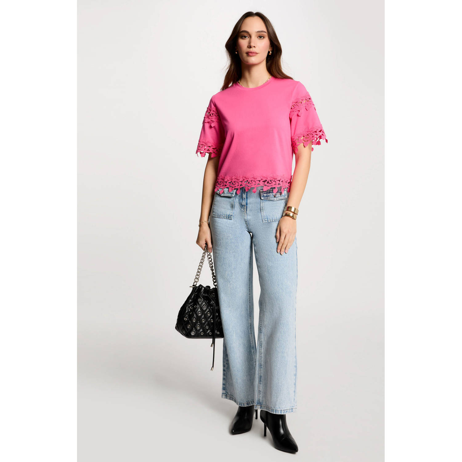 Morgan top roze