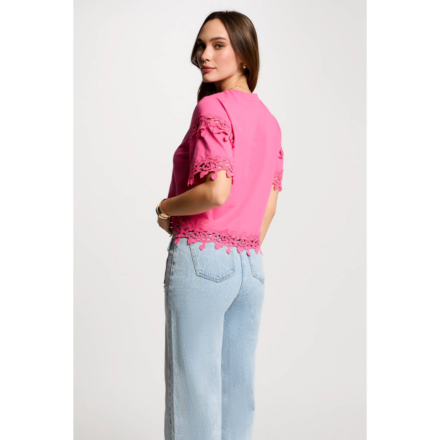 Morgan top roze
