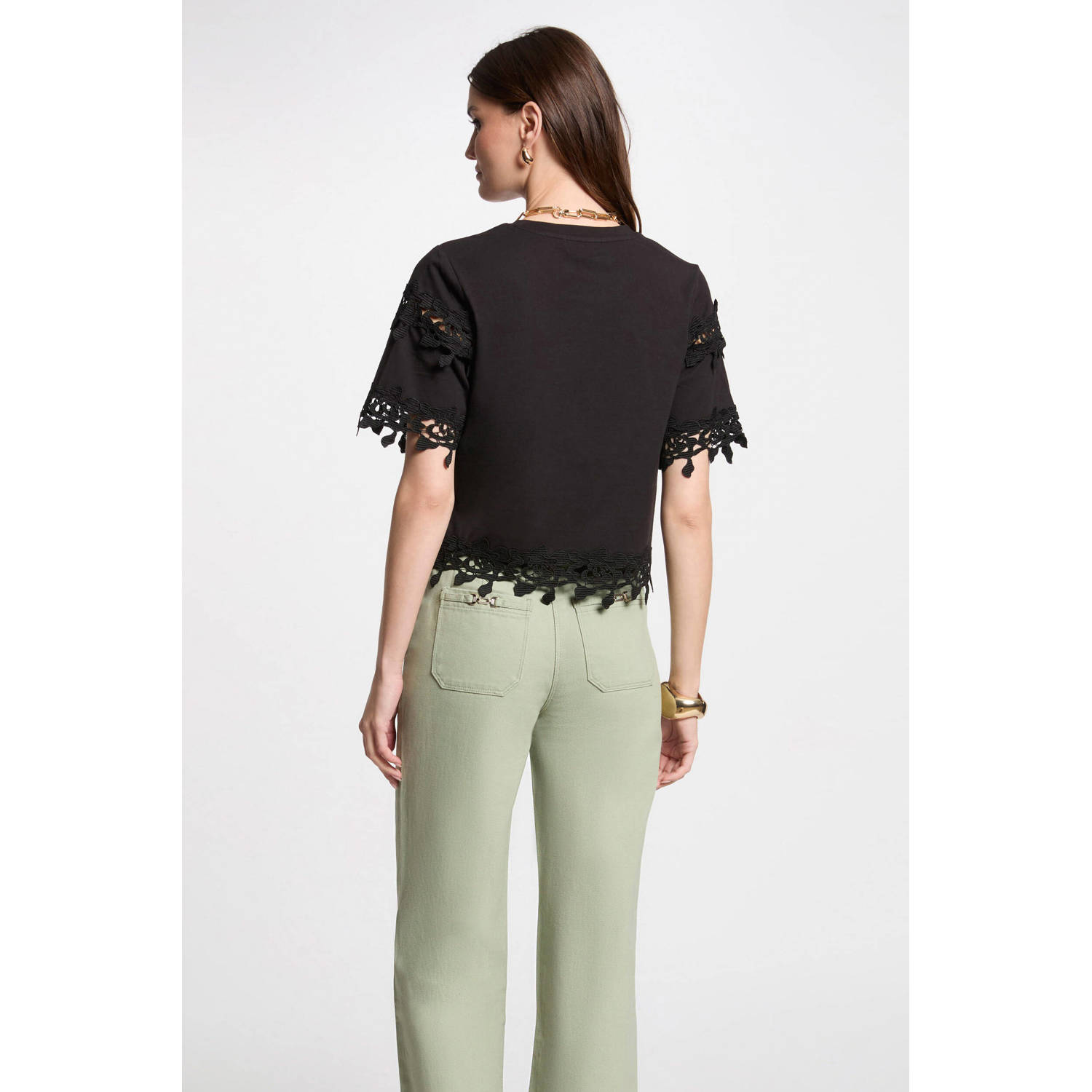 Morgan top zwart