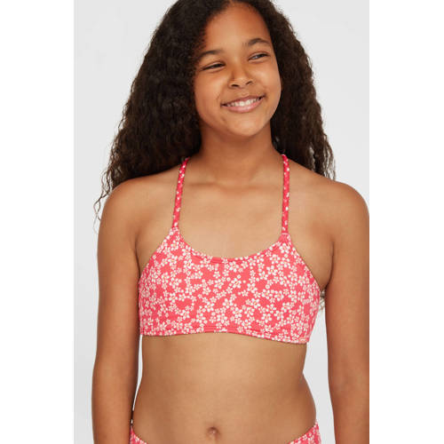 O'Neill crop bikini Tropics roze/wit afbeelding