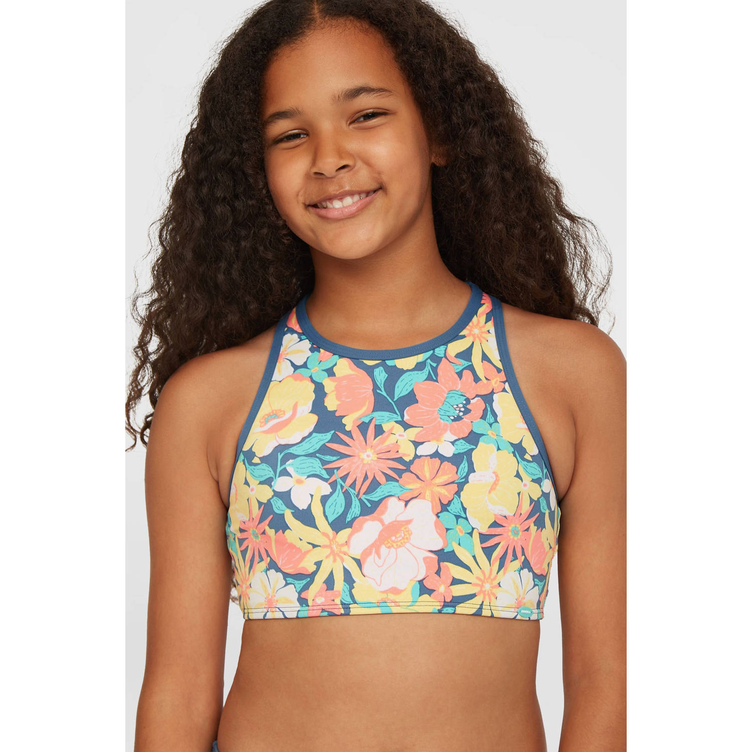 O'Neill crop bikini Cali Holiday blauw multi