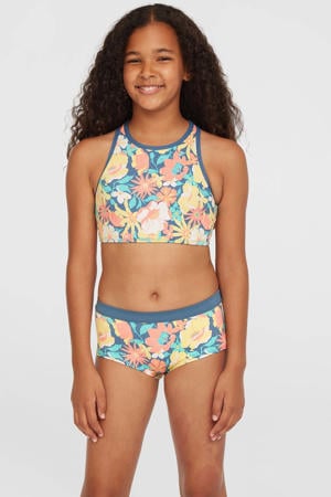 crop bikini Cali Holiday blauw/multi