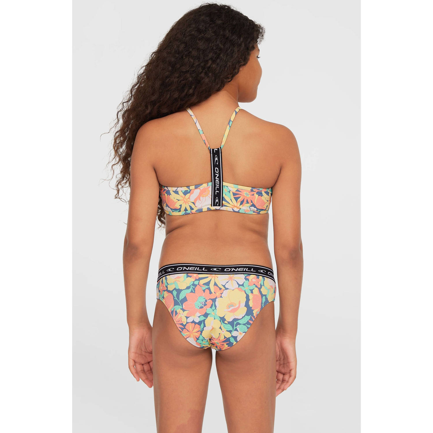 O'Neill crop bikini Sportclub blauw multi