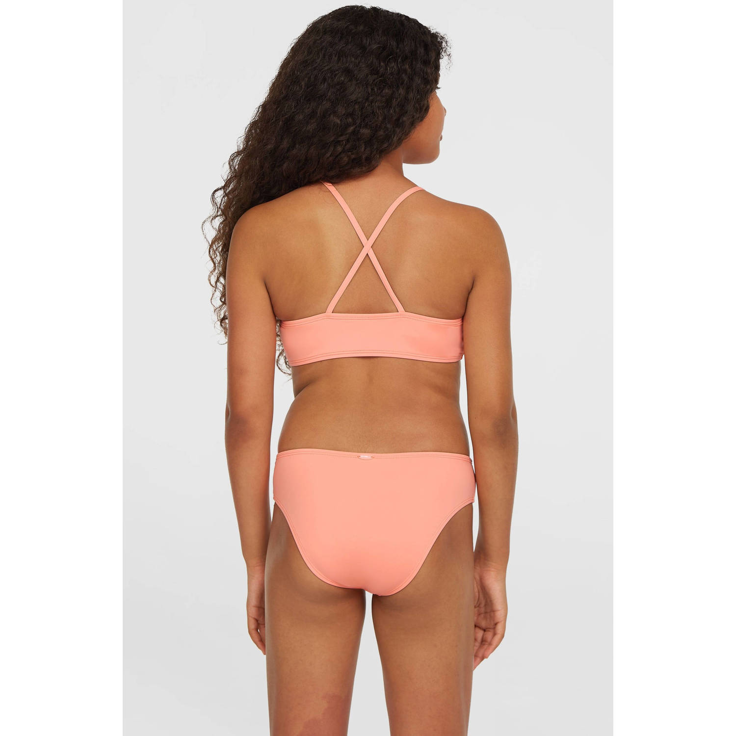 O'Neill crop bikini Essentials koraalrood