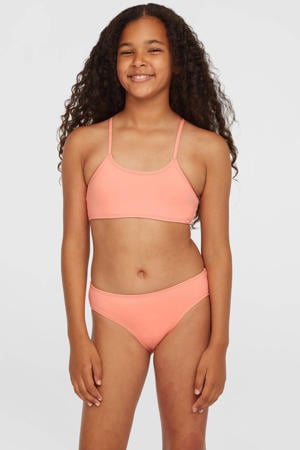 crop bikini Essentials koraalrood
