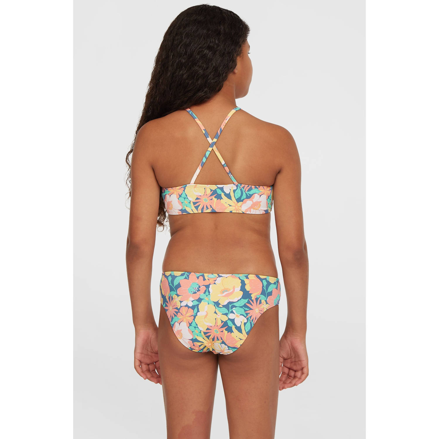 O'Neill crop bikini Essentials blauw multi