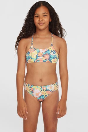 crop bikini Essentials blauw/multi