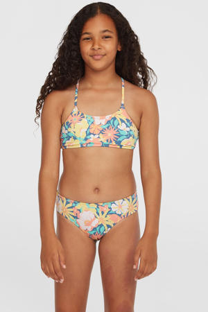 crop bikini Essentials blauw/multi