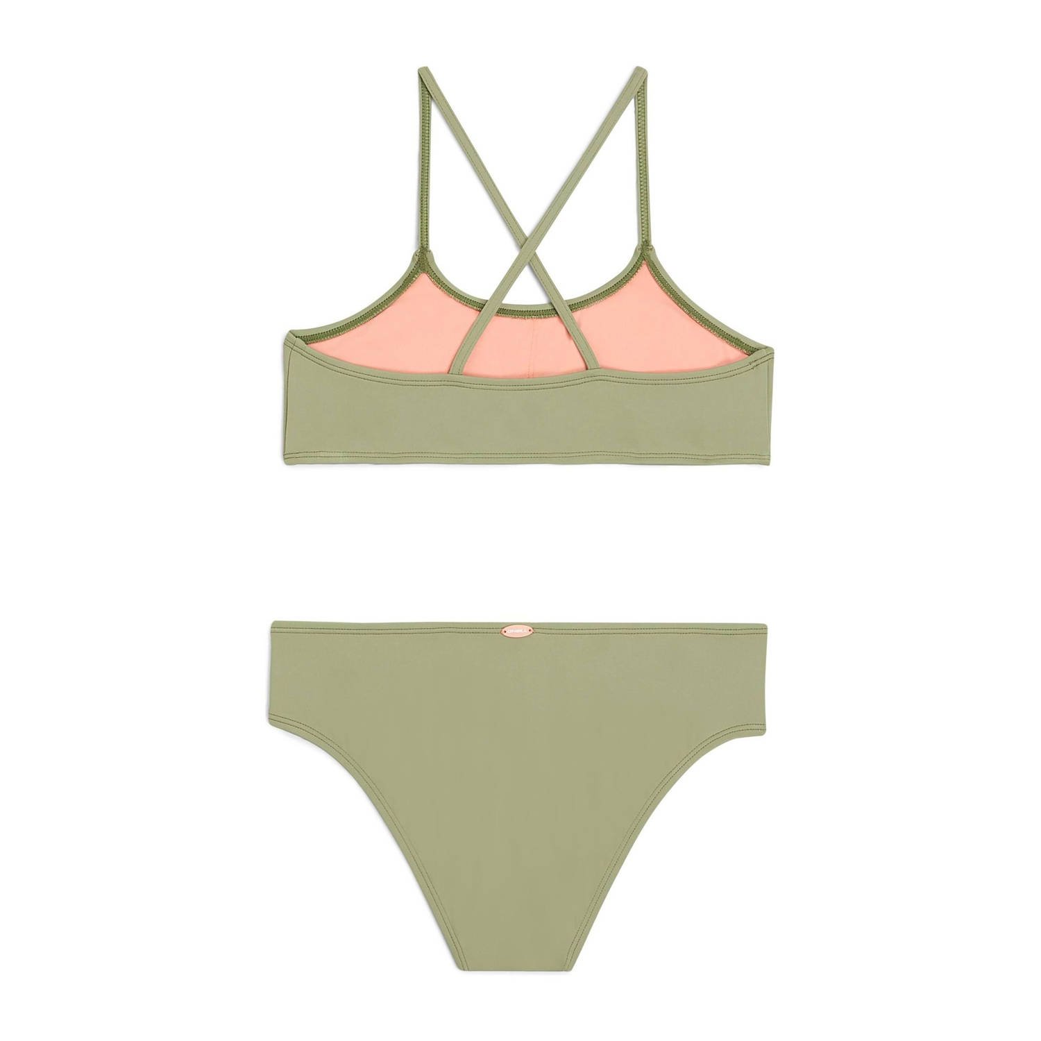 O'Neill crop bikini Essentials olijfgroen