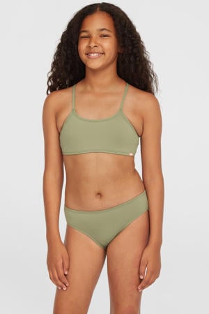 crop bikini Essentials olijfgroen