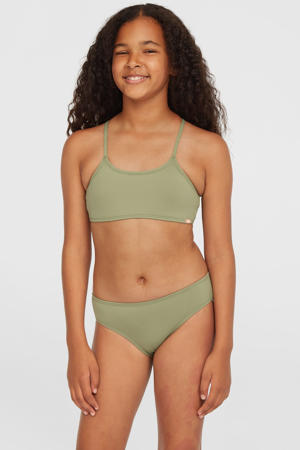 crop bikini Essentials olijfgroen