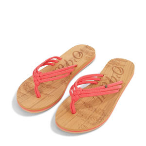 Ditsy teenslippers roze