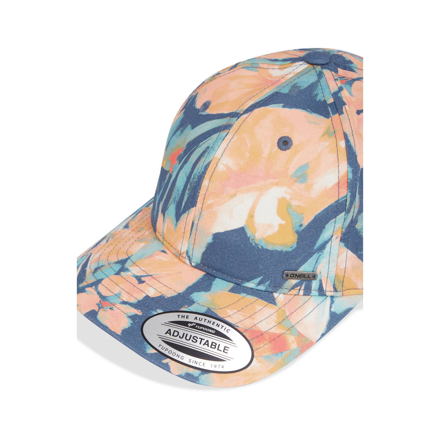 O'Neill pet met all over print blauw oranje