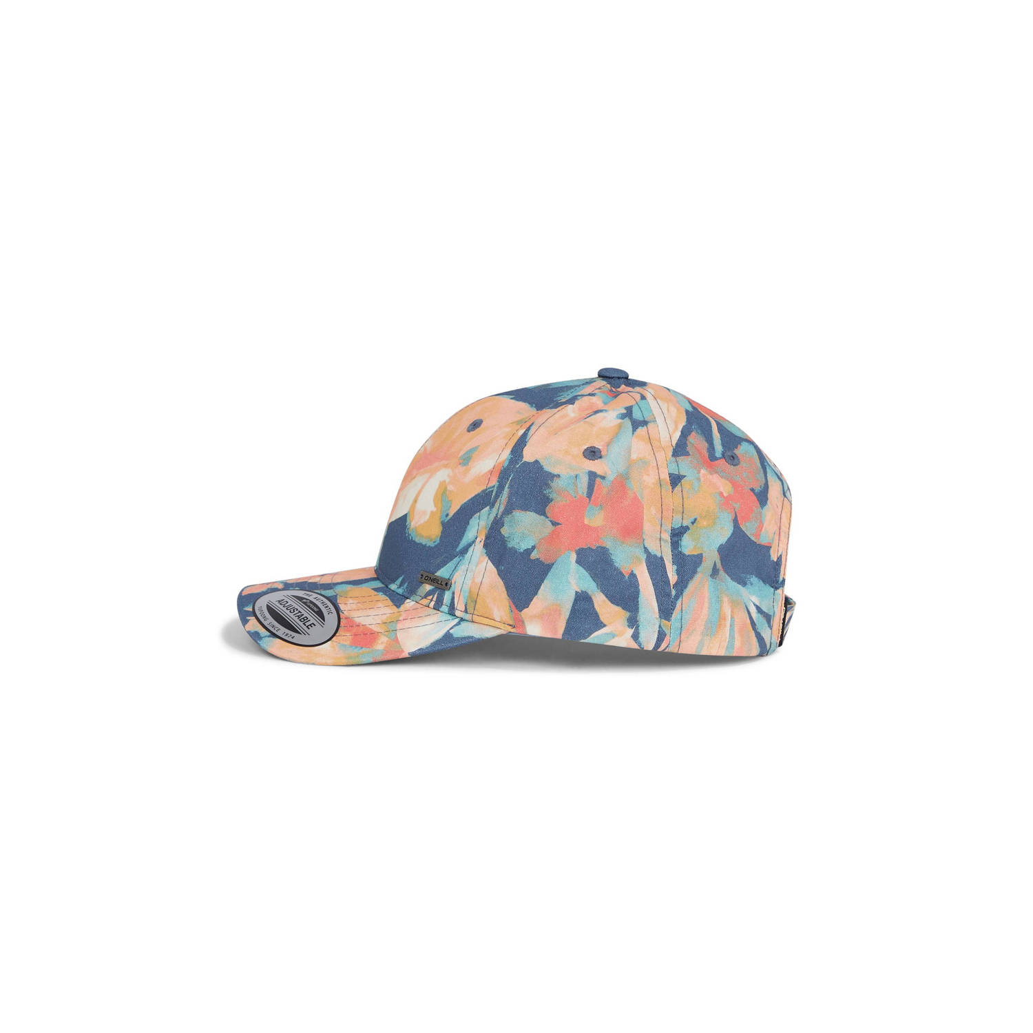 O'Neill pet met all over print blauw oranje
