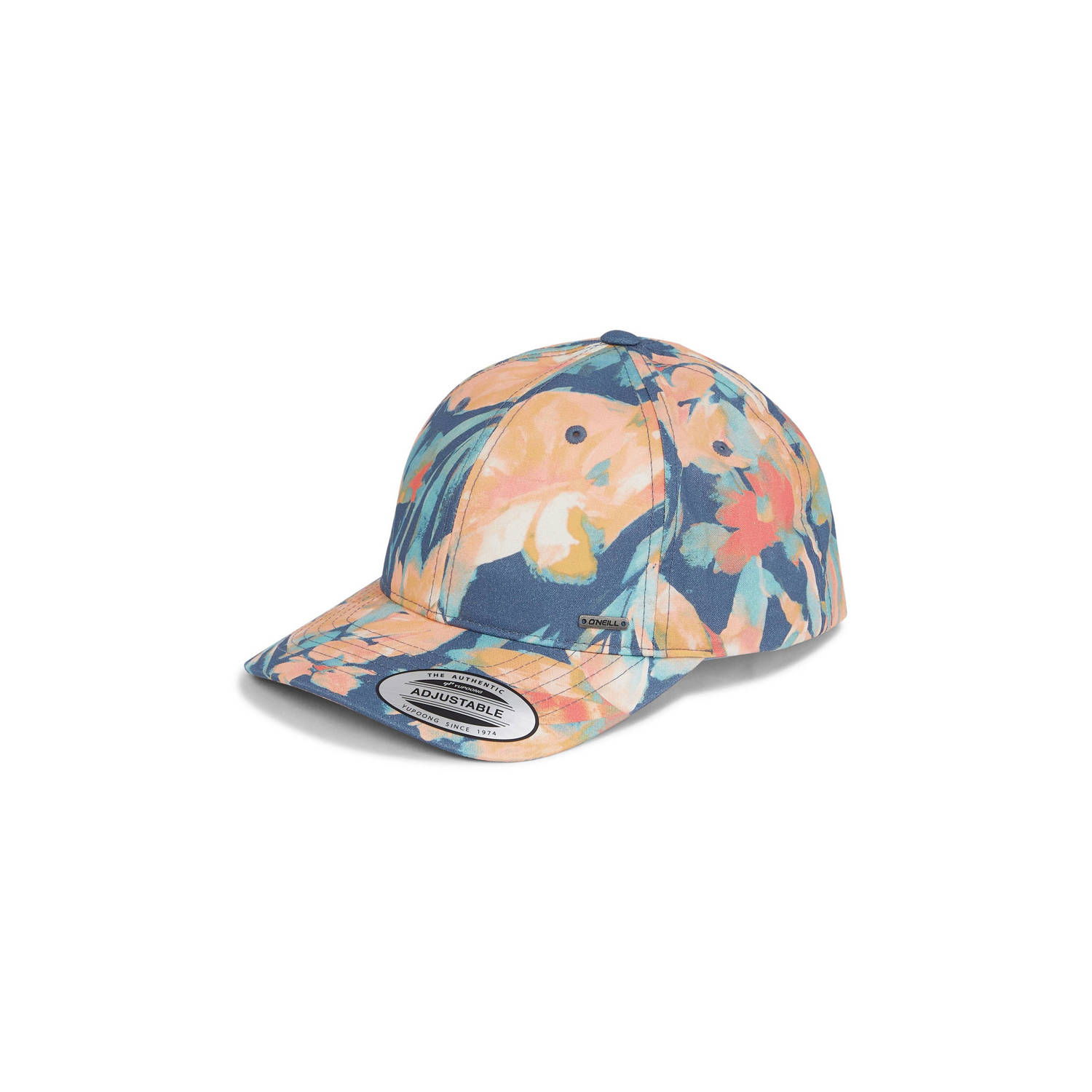 O'Neill pet met all over print blauw oranje