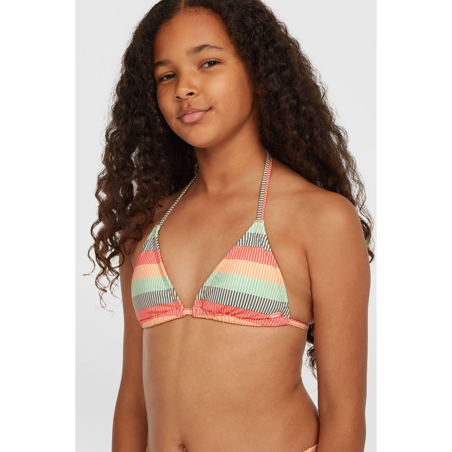 O'Neill triangel bikini Essentials oranje blauw