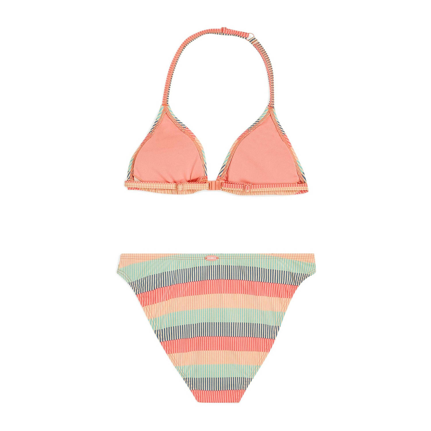 O'Neill triangel bikini Essentials oranje blauw