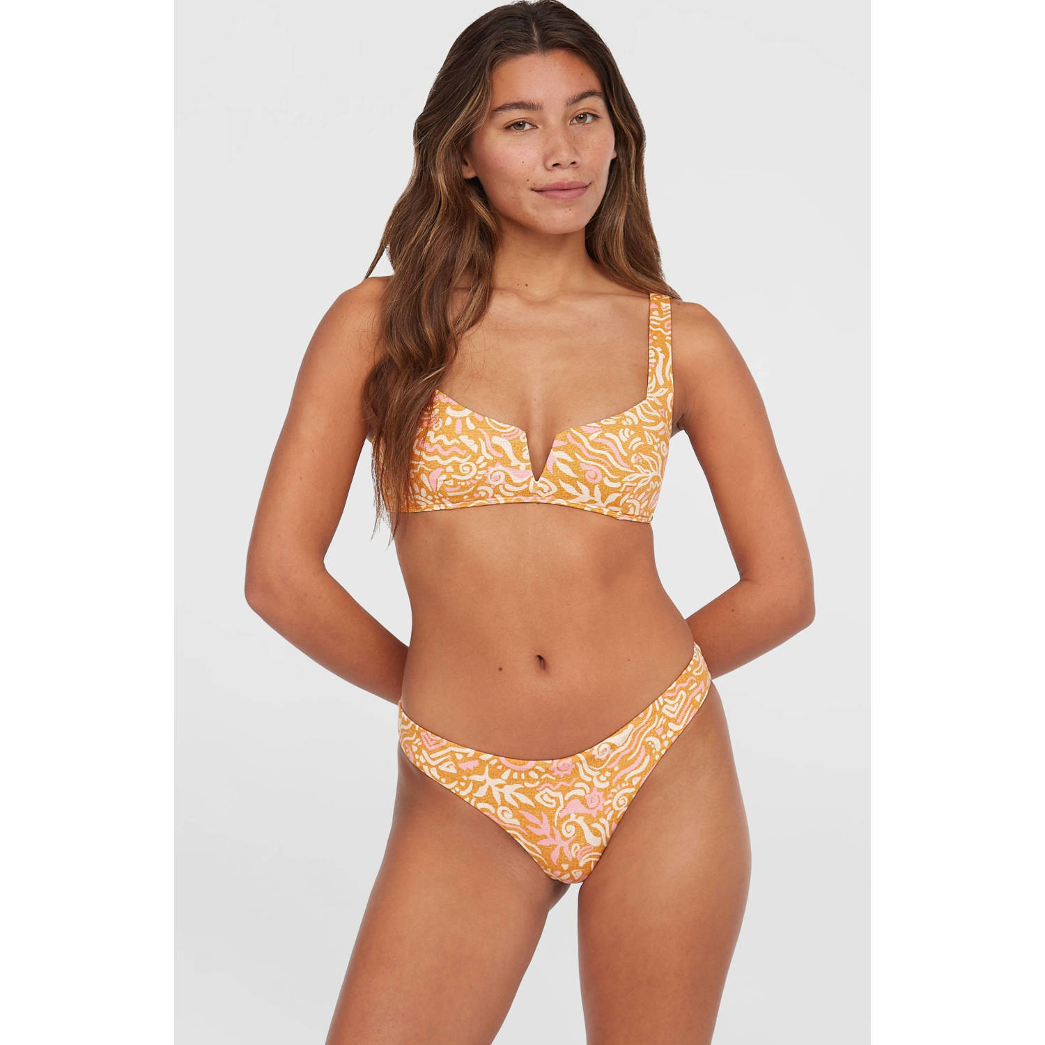 O'Neill voorgevormde beugel bikini Popoyo Matira oranje