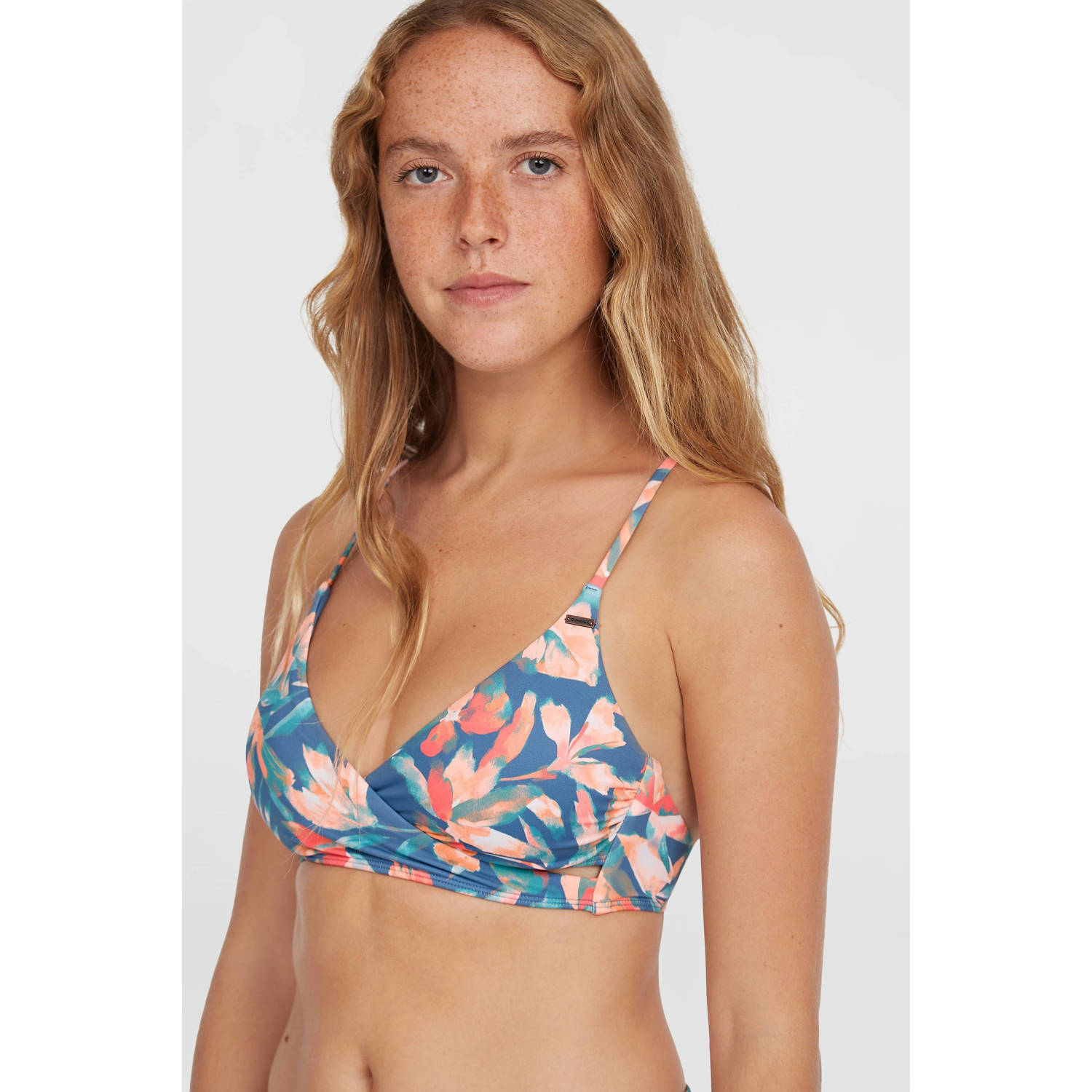 O'Neill voorgevormde bikini Baay Maoi blauw roze