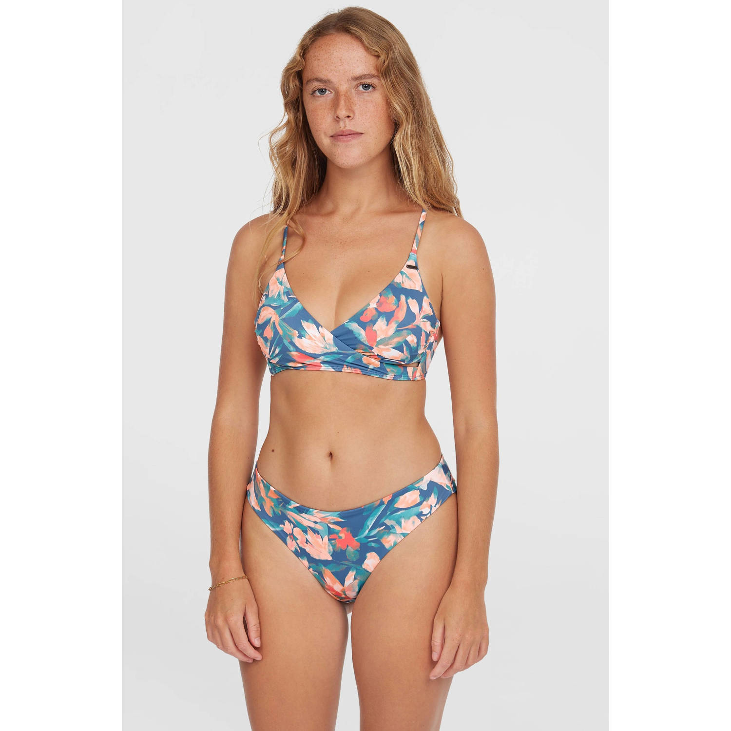 O'Neill voorgevormde bikini Baay Maoi blauw roze