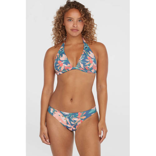 O'Neill voorgevormde halter bikini Maria Cruz blauw/roze afbeelding