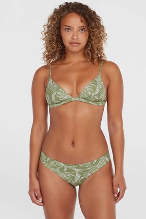 bikinibroekje Maoi groen/wit