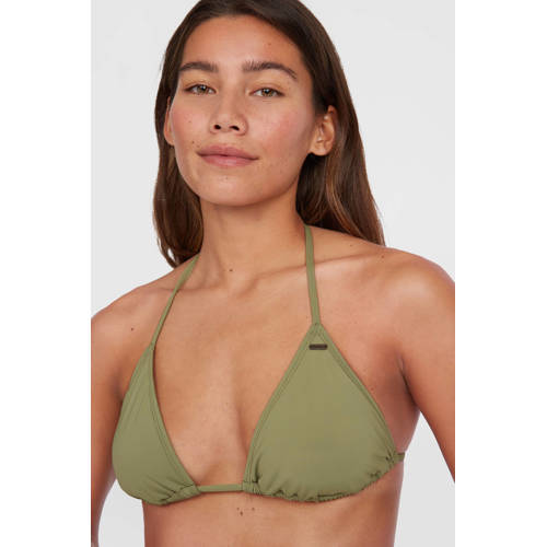 O'Neill voorgevormde triangel bikini Capry Bondey olijfgroen afbeelding