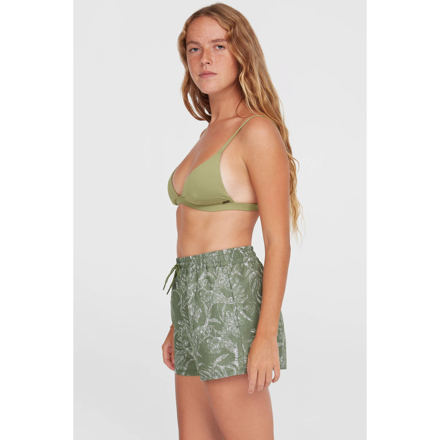 O'Neill zwemshort Essentials groen wit