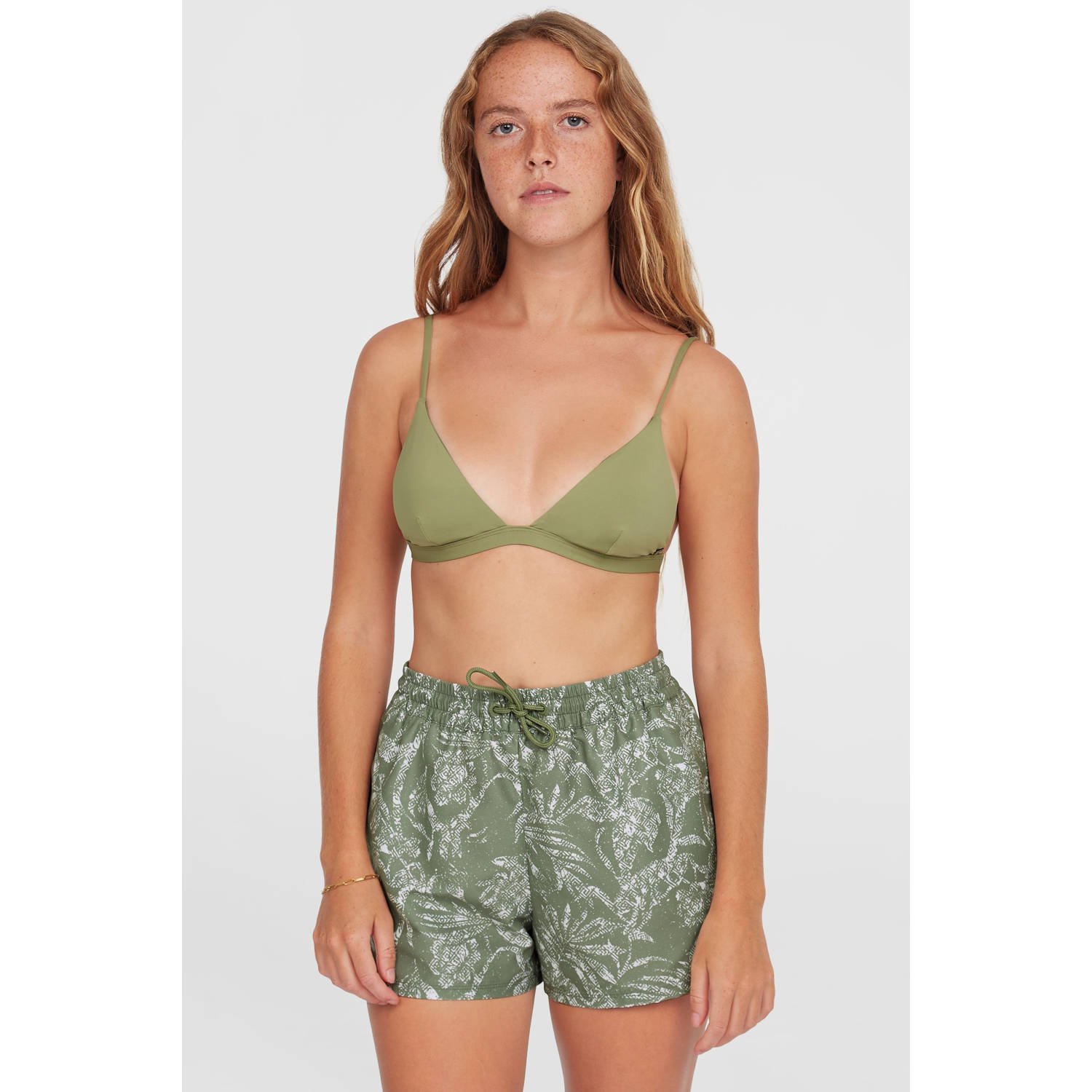 O'Neill zwemshort Essentials groen wit