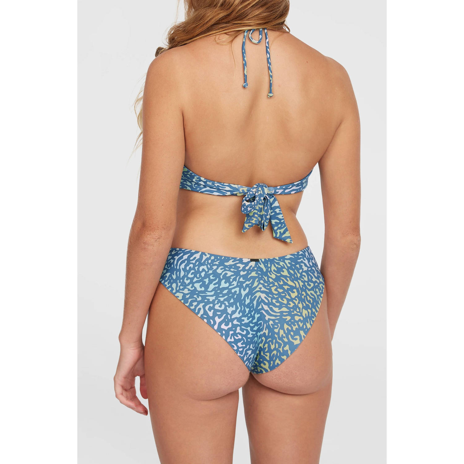 O'Neill bikinibroekje Maoi blauw geel