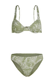 thumbnail: O'Neill voorgevormde beugel bikini set Saltwater Elsie Rita groen/wit