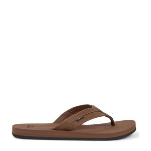 Beach teenslippers bruin