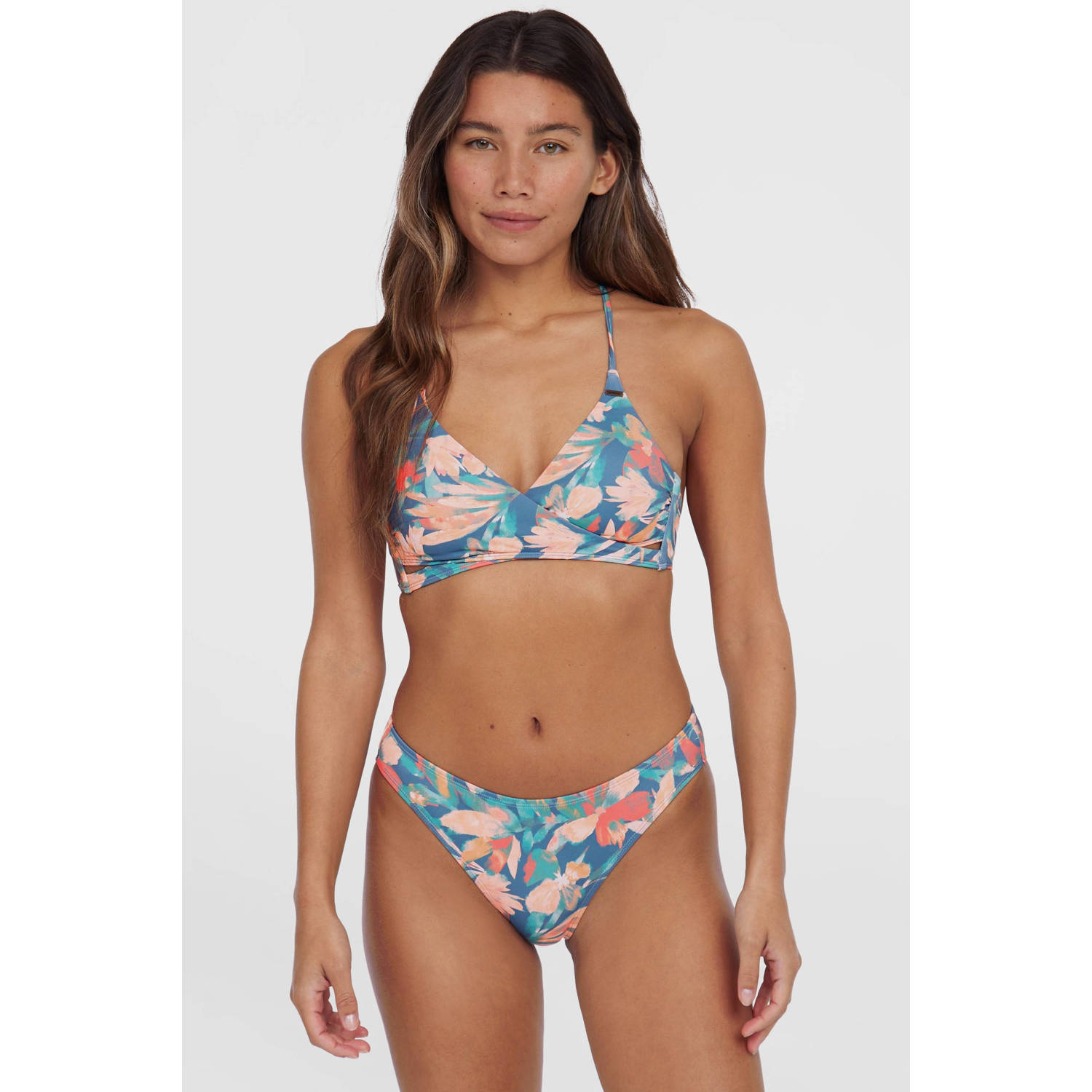 O'Neill voorgevormde bikinitop Baay blauw multi