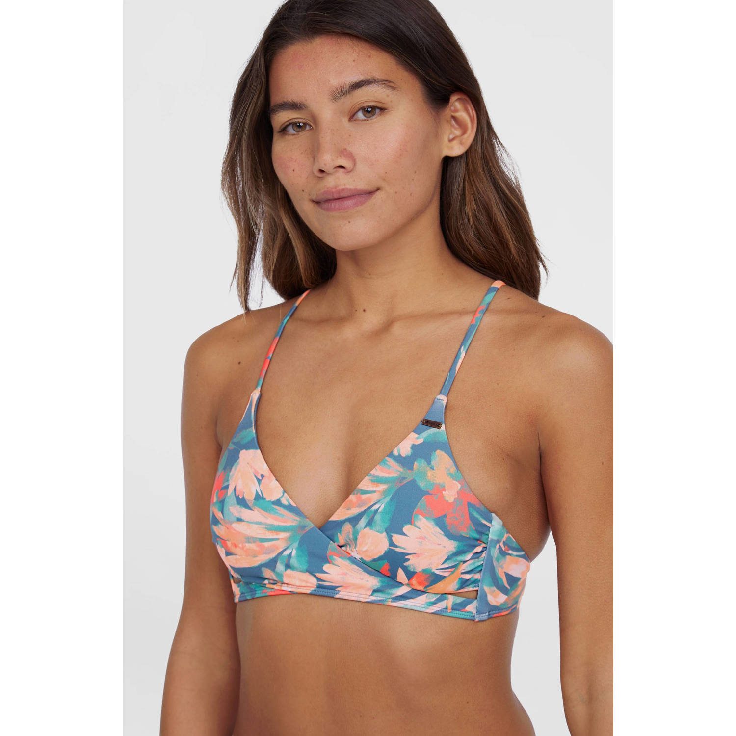 O'Neill voorgevormde bikinitop Baay blauw multi