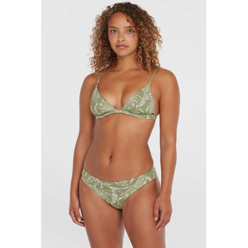 O'Neill voorgevormde bikinitop Seaside Tri groen/wit afbeelding
