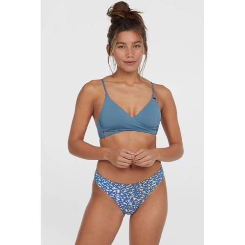 O'Neill bikinibroekje Rita blauw/geel afbeelding