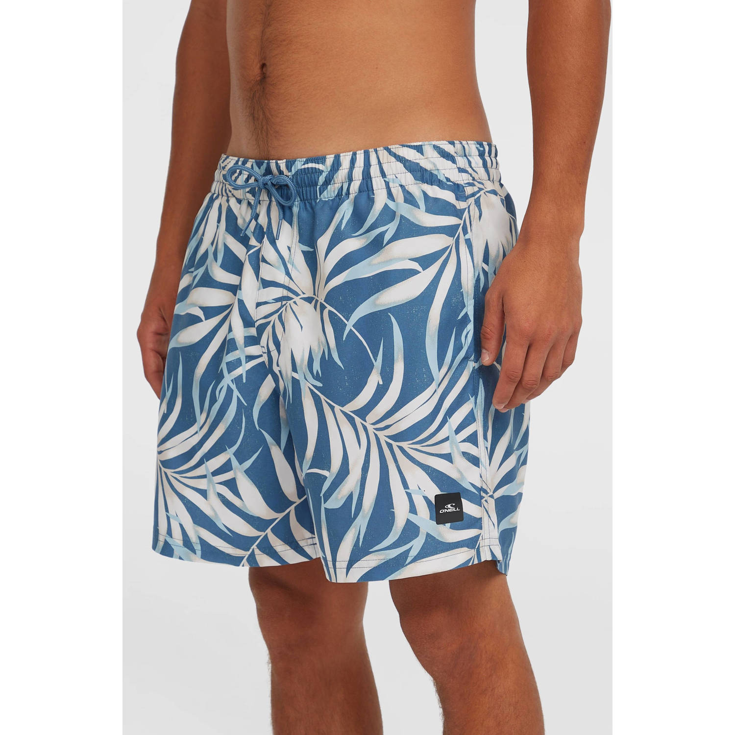 O'Neill zwemshort Cali Floral blauw wit